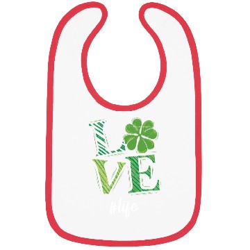 Discover Love Life St. Patrick's Day Shenanigans Bibs