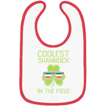 Discover Coolest Shamrock St Patrick's Day Bibs