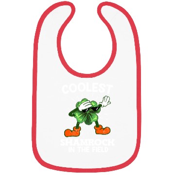 Discover Coolest shamrock St. Patrick's Day Bibs