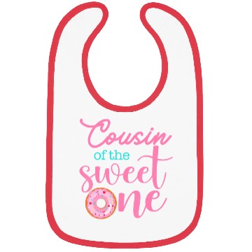Discover Cousin of Sweet One 1st First Birthday Matching Bibs