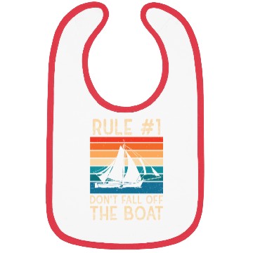 Discover Don't Fall Off The Boat Funny Sailing Bibs