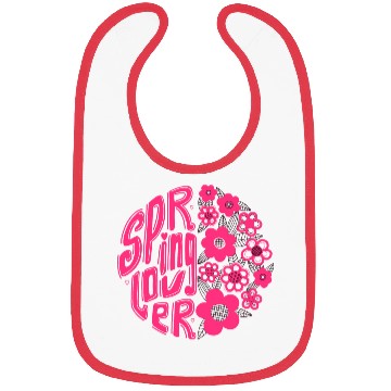 Discover Spring lover. Hello spring Bibs