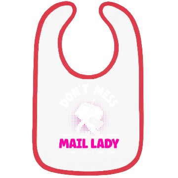 Discover Postal Worker Mail Lady Delivery Mail Escort Bibs