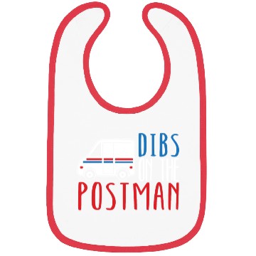 Discover Dibs On The Postman Postal Worker Mail Escort Bibs