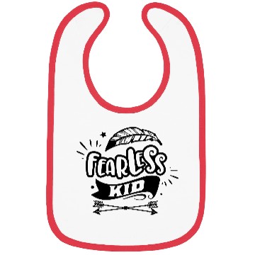 Discover Fearless kid Bibs