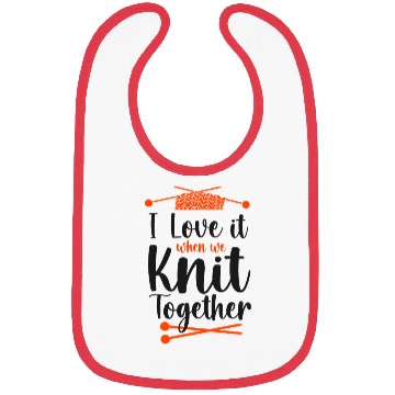 Discover Knitting Knitter Friends Besties Bibs