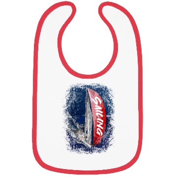 Discover Sailing Red Spinaker Bibs