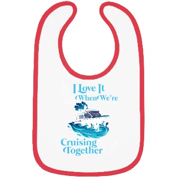 Discover Cruising Together Cruise Vacation Spring Break Bibs