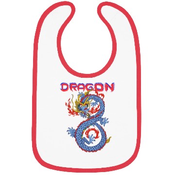 Discover Dragon,funny dragon Bibs