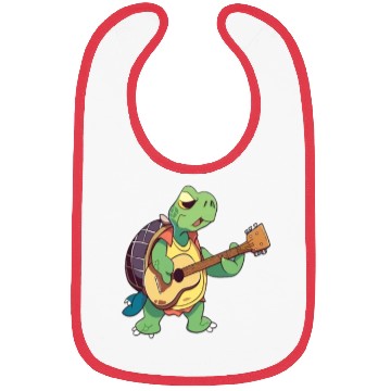 Discover Turtle Tortoise Guitar Players Guitarist Bibs