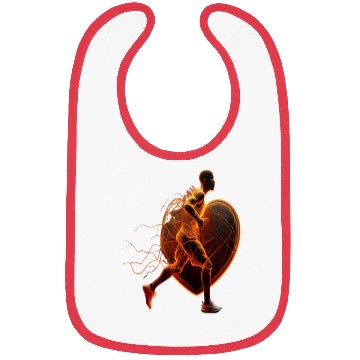 Discover Basketball Heartbeat Bibs
