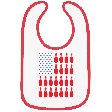 Discover Sport Us Flag Bowling Bibs