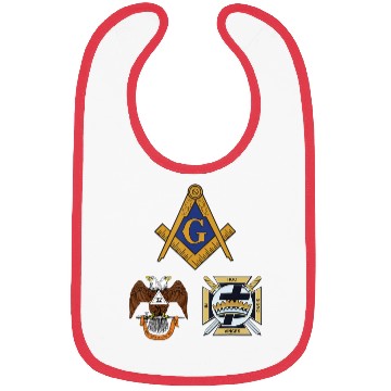 Discover Mason Scottish Rite Knights Templar Bibs
