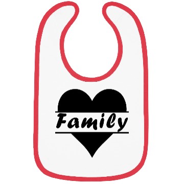 Discover Love Family Bibs