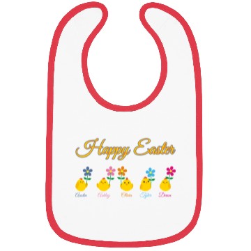 Discover Happy Easter Austin Ashley Olivia Tyler Devon Bibs