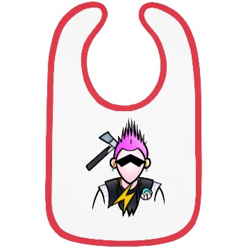Discover Lightning Punk Bibs