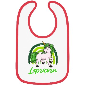 Discover Lepricorn St. Patrick's Day Unicorn Women Bibs