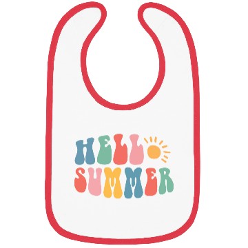 Discover Hello Summer SVG Bibs
