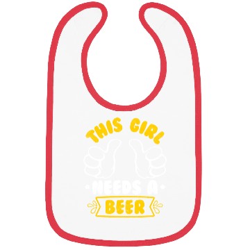 Discover This girl needs a beer vacation Spring Break Bibs