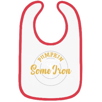 Discover Pumpkin Some Iron - Gym Bibs