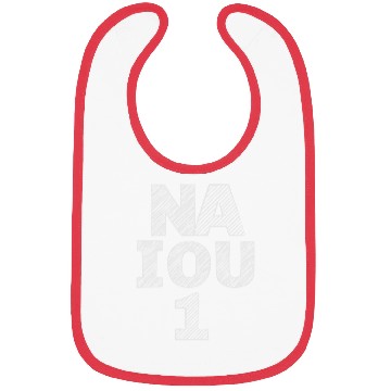 Discover NAIOU1 white on darks Bibs