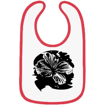Discover hawaii hibiscus vector Bibs