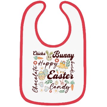 Discover Happy Easter Bibs