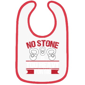 Discover Strongman no stone too heavy fitness bodybuilding Bibs