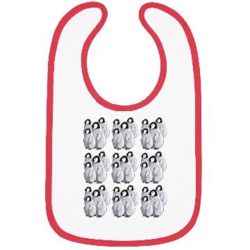 Discover Baby Emperor penguin Bibs