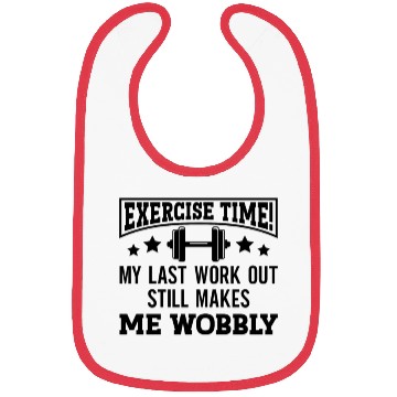 Discover Sore muscles Workout Wobbly Gym Body Builder Bibs