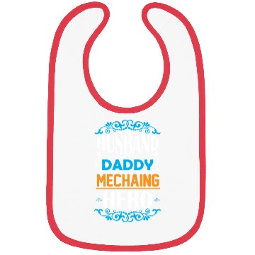 Discover Husband daddy mechaing hero Bibs