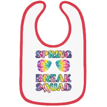 Discover Spring Break Squad Summer Vacation Spring Break Bibs