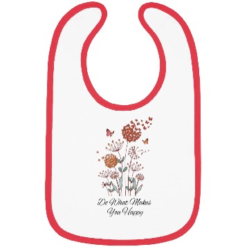 Discover Do What Makes You Happy Bibs