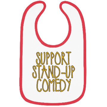 Discover Support Stand Up Comedy 2 Bibs