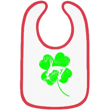 Discover High-jumping St. Patrick's day shamrock Bibs