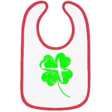 Discover Gliding St. Patrick's day shamrock Bibs