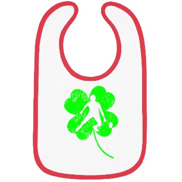 Discover Badminton St. Patrick's day shamrock Bibs
