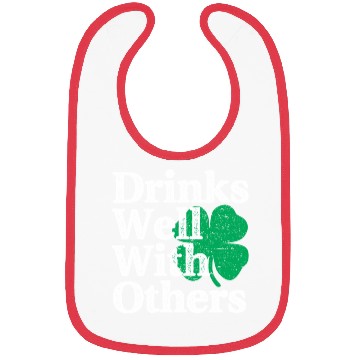Discover Drinks Well With Others St Patricks Day Bibs