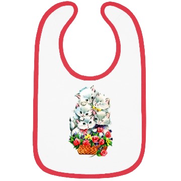 Discover Vintage Spring Bibs