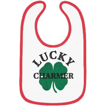 Discover Lucky Charmer Funny St Patricks Day Bibs