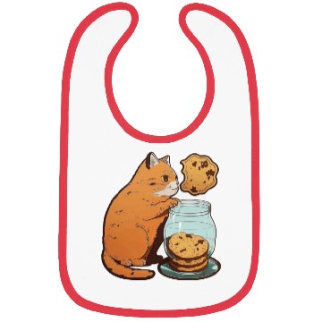 Discover Cookie Kitty Cat Bibs
