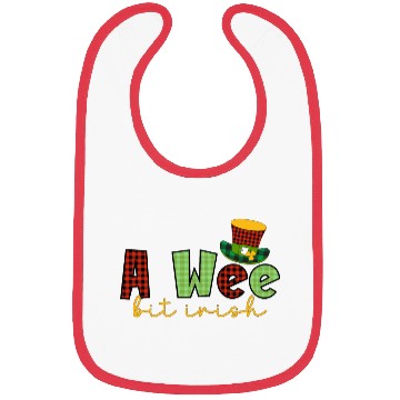 Discover A Wee Bit Irish Sublimation Bibs