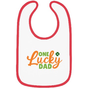 Discover One Lucky dad Bibs