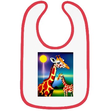 Discover Giraffe in the spectrum of light Bibs