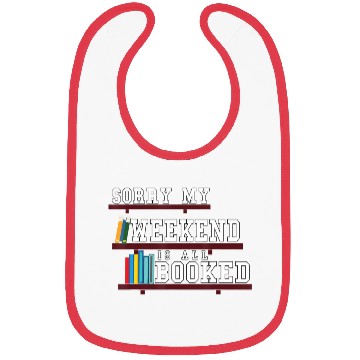 Discover Bookish Reading Teacher Funny bookworm Heart shelf Bibs