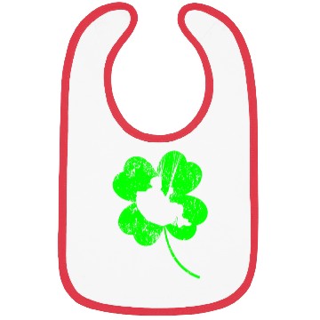 Discover Paragliding St. Patrick's day shamrock Bibs