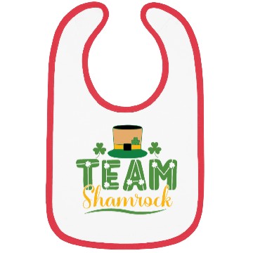 Discover team shamrock Bibs