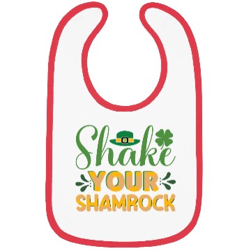 Discover shake your shamrock Bibs