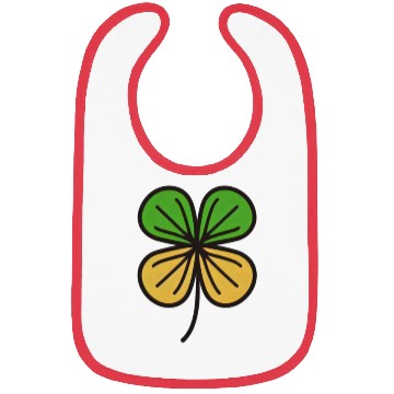Discover Patrick s day four leaf clover png Bibs