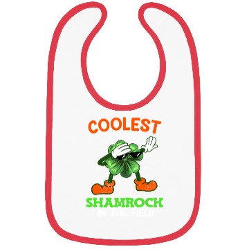 Discover Coolest shamrock St. Patrick's Day Bibs